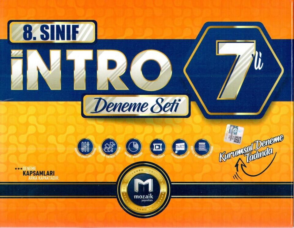 Mozaik Yayınları 8. Sınıf Mozaik 7 li Deneme Seti