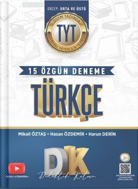 Didaktik Kalem TYT Türkçe 15 Deneme