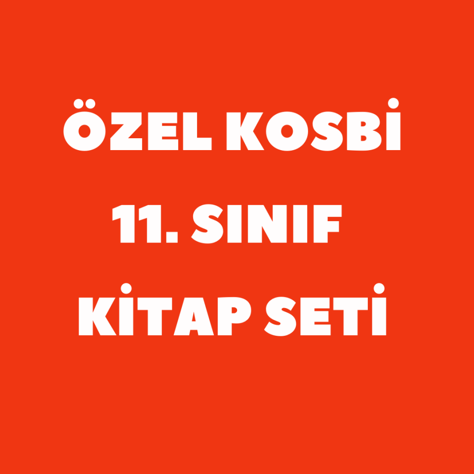ÖZEL KOSBİ 11. SINIF KİTAP SETİ