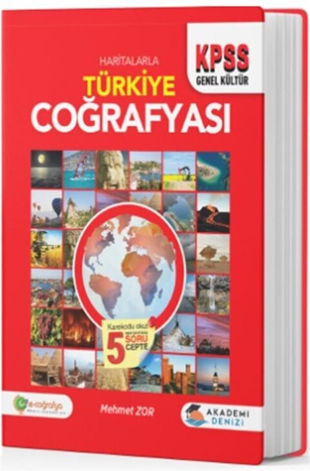 Akademi Denizi KPSS Haritalarla Türkiye Coğrafyası
