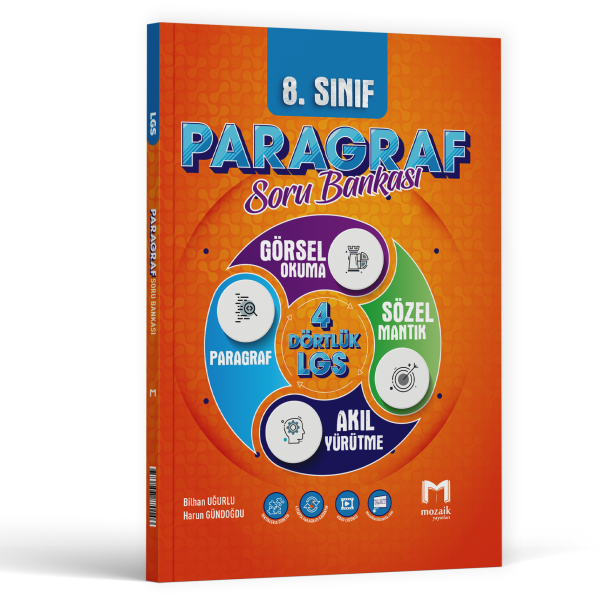 Mozaik Yayınları 8. Sınıf LGS Paragraf Mozaik Soru Bankası