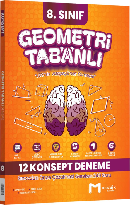 8.SINIF MOZAİK DENEME 12Lİ GEOMETRİ TABANLI -26-27
